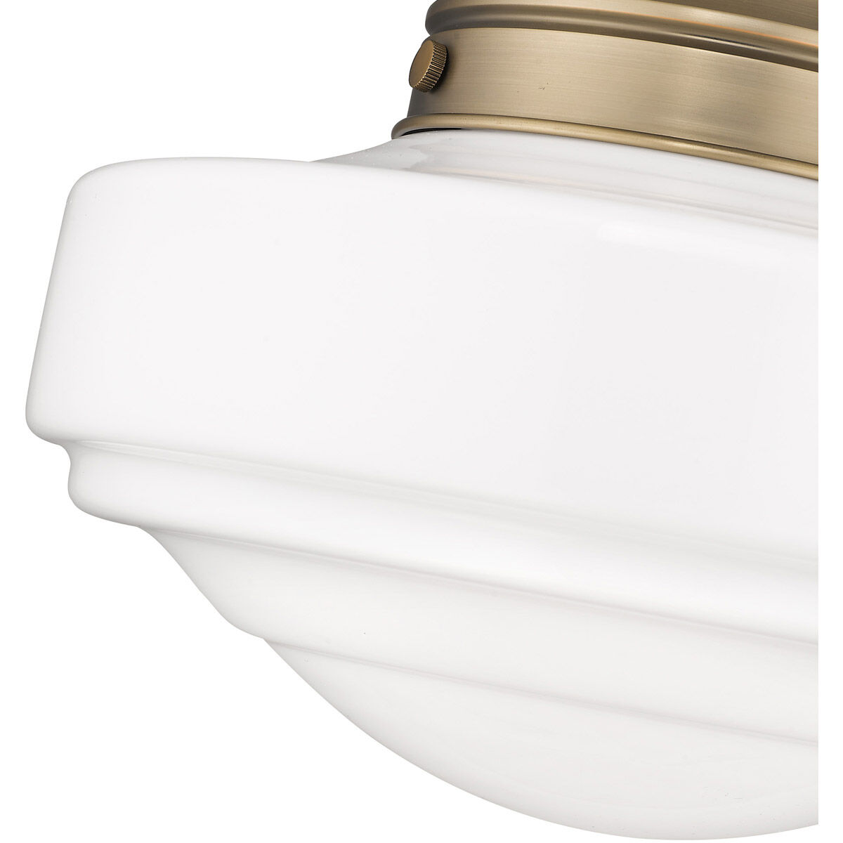 Schoolhouse shop light globe